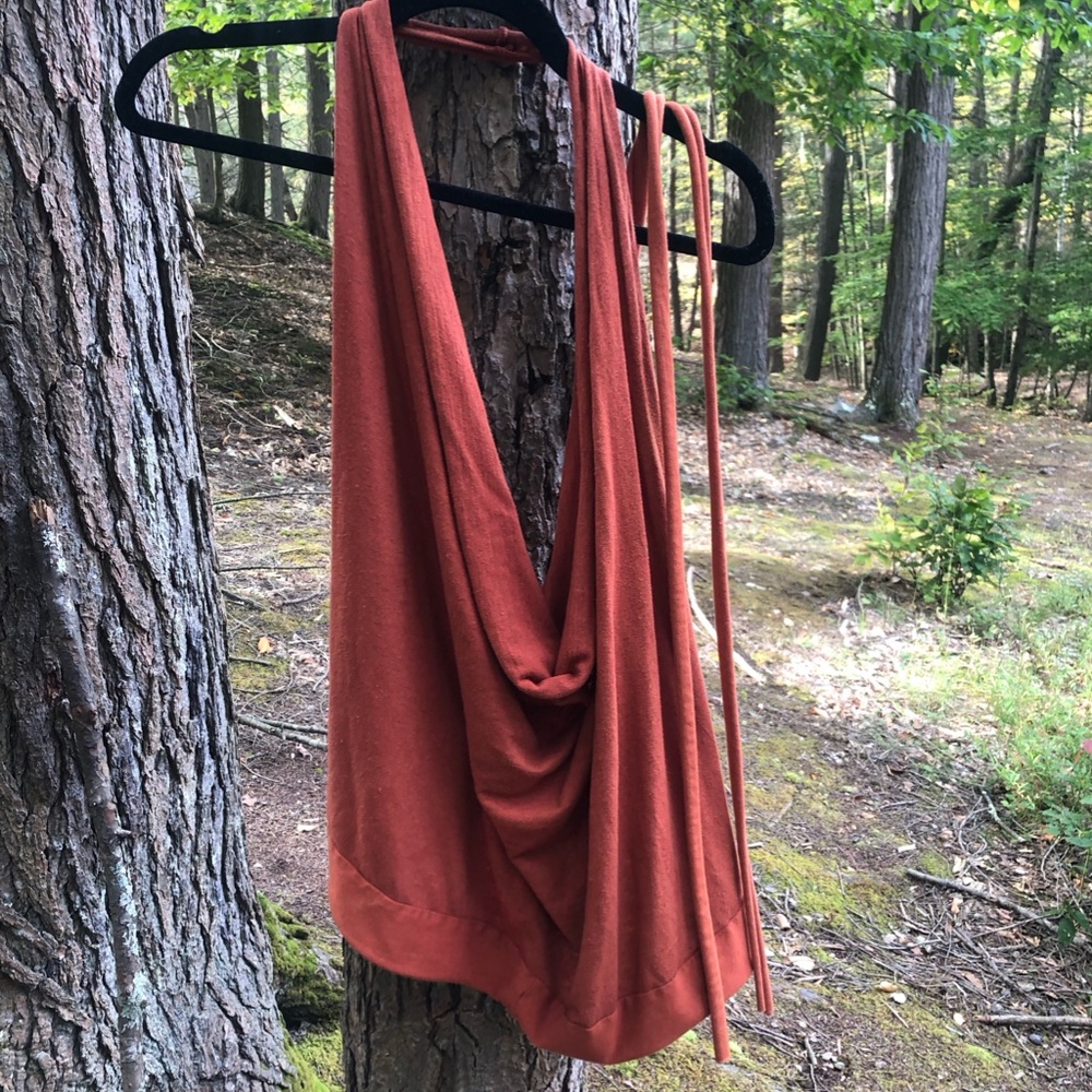 Gaia Conceptions APRON BANDED SHIRT S